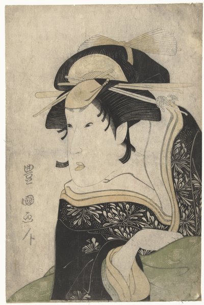 Segawa Kikunojo III:n muotokuva tekijältä Utagawa Toyokuni (I)