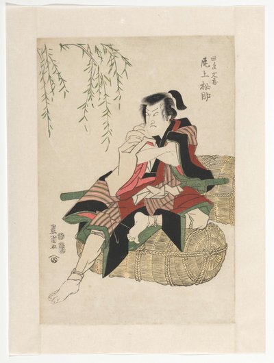 Tanabe Bunzo riisipaaleissa tekijältä Utagawa Toyokuni (I)