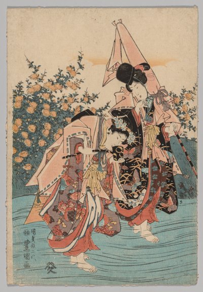 Näyttelijät tekijältä Utagawa Toyokuni