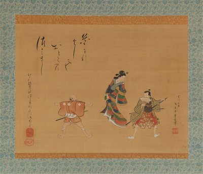 Fuwa Banzaemon, 1800-luku. tekijältä Utagawa Toyokuni II