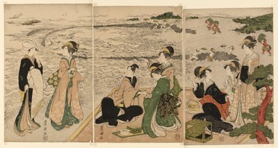 Merenrantaretki tekijältä Utagawa Toyokuni I