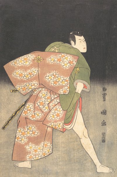 1796. Band Minosuke on hyvä jäsen. tekijältä Utagawa Toyokuni I