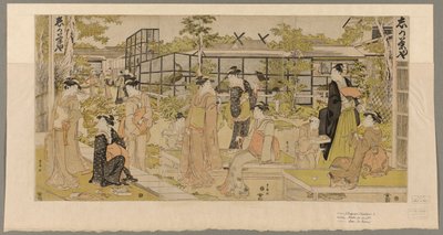 Cacho-teetalo tekijältä Utagawa Toyokuni I