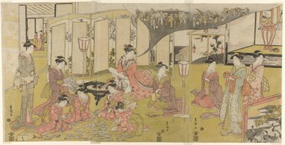 Korttipeli tekijältä Utagawa Toyokuni I