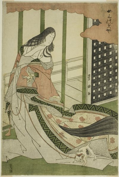 Kolmas prinsessa (Nyosan no miya) tekijältä Utagawa Toyokuni I