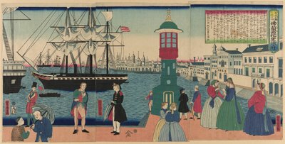 Pariisi, F myrskyisät ajat (ranskalaisen Pariisin kanssa), Teseriesistä tekijältä Utagawa Yoshitora