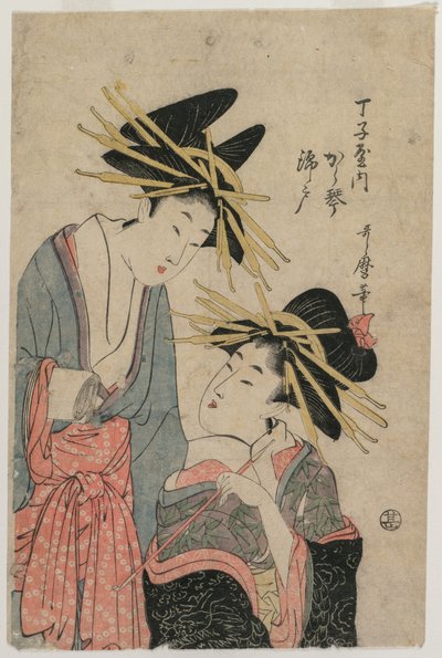On 1800-luku. tekijältä Utamaro II