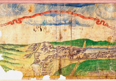 Uktuksen rauta- ja kuparitehdas, 1730 tekijältä V. Gorchakov