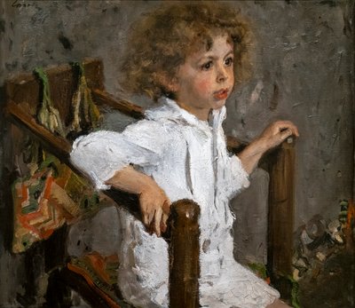 Mika Morozovin muotokuva tekijältä Valentin Aleksandrovich Serov