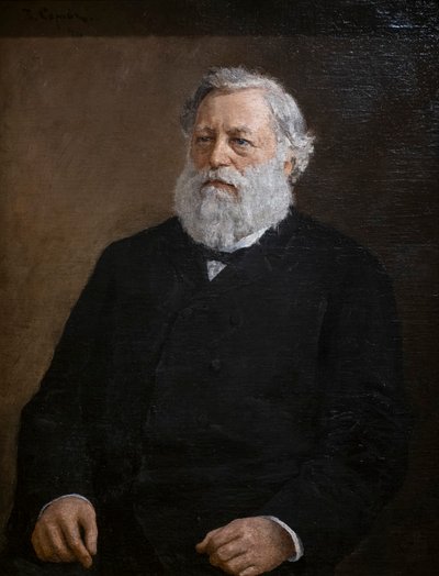 Timofey Savich Morozovin muotokuva tekijältä Valentin Aleksandrovich Serov
