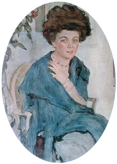 Muotokuva OP Elena Olive, tekijältä Valentin Aleksandrovich Serov