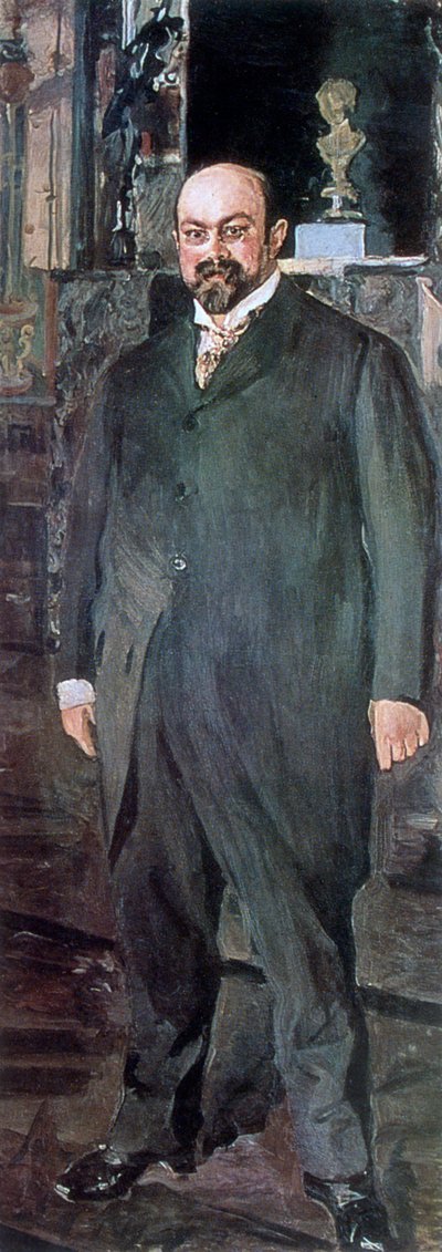 Mihail Abramovitš Morozovin muotokuva, 1902 tekijältä Valentin Serov