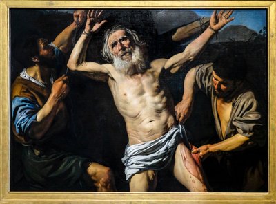 Saint Barthélémyn marttyyrius tekijältä Valentin de Boulogne