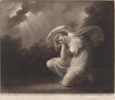 Clytie, 1785. tekijältä Valentine Green