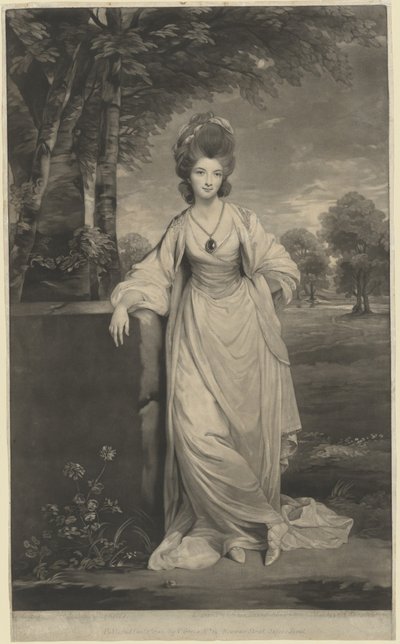 Lady Elizabeth Compton, 1781. tekijältä Valentine Green