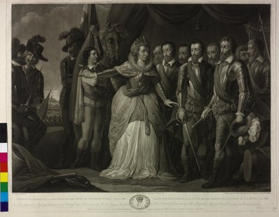 Englannin kuningatar Elisabeth I tekijältä Valentine Green