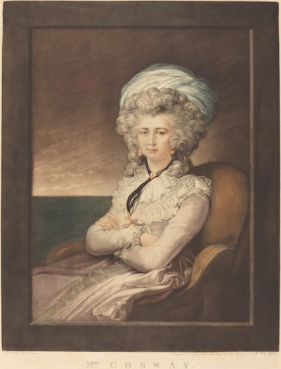 Maria Cecilia Louisa Cosway tekijältä Valentine Green after Maria Cosway