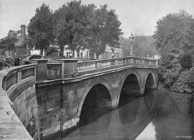 Leamington Bridge, 1896 tekijältä Valentine and Sons Ltd