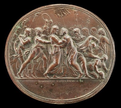 Kristuksen pettäminen, 1525 tai sen jälkeen. tekijältä Valerio Belli