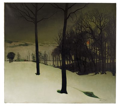 Metsä talvella tekijältä Valerius de Saedeleer