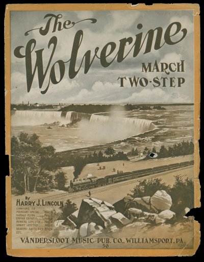 The Wolverine, n. 1770-1959 (painettu) tekijältä Vandersloot Music Publishing Company