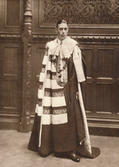 "Yorkin herttua House of Lordsin kaapuissa", 1920 tekijältä Vandyk