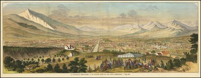 1863 näkymä Salt Lake City tekijältä Various