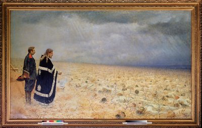 Voitettu requiem (The Voiquished, Requiem) (Plevenin (Plevnan) piirityksen jälkeen Bulgariassa, Venäjän ja Turkin sota tekijältä Vasili Vasilievich Vereshchagin