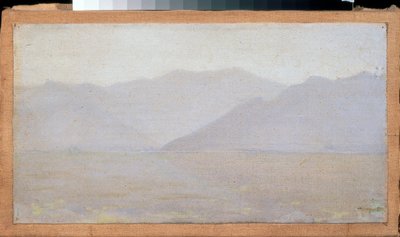 Aamu Kashmirissa (Intia) - maalaus Vasili Vasilyevich Vereshchagin (Vassili Vereshchagin) (1842-1904), öljy kankaalle tekijältä Vasili Vasilievich Vereshchagin