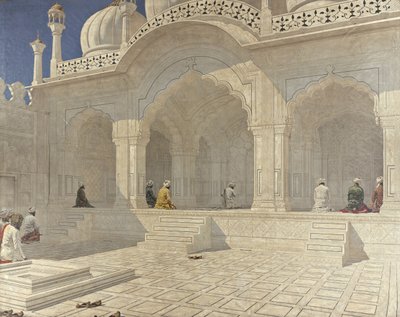 Helmimoskeija Delhissä tekijältä Vasili Vasilievich Vereshchagin