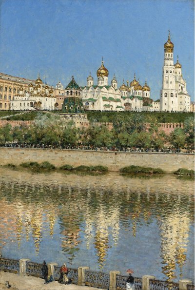 Näkymä Moskovan Kremlistä tekijältä Vasili Vasilievich Vereshchagin