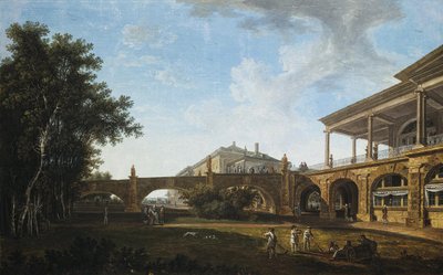 Cameron Galleryn ramppi puistossa Tsarskoje Selossa, 1794 tekijältä Vasily Petrovich Petrov