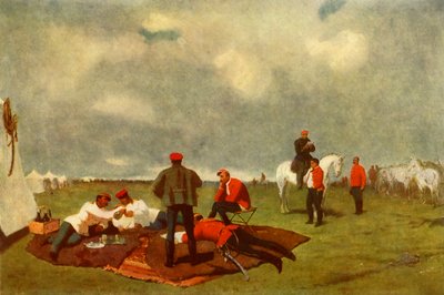 Sotilasleiri, 1800-luvun loppu, 1965. tekijältä Vasily Vereshchagin