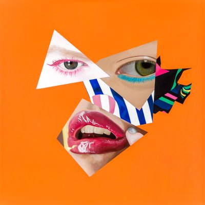 Clown Sauce, 2015 (Akryyli kankaalle) tekijältä Vaskeen Vaskeen