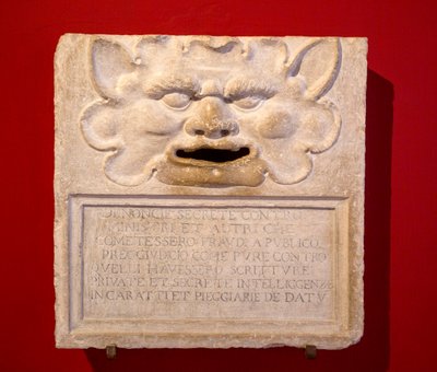 Totuuden suu (Bocca di Leone) (marmori) tekijältä Venetian School