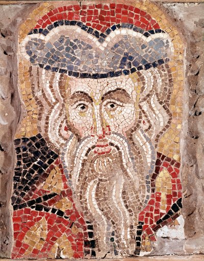 Profeetan pää (mosaiikki tekijältä Veneto Byzantine School