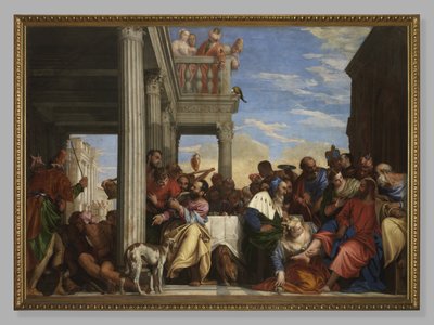 Illallinen Simonin talossa, 1555-56 tekijältä Veronese