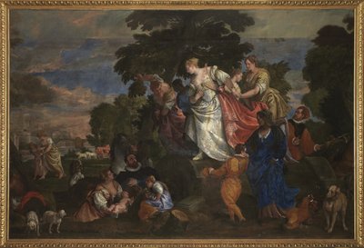 Mooses pelastui vesistä, 1582-83 tekijältä Veronese