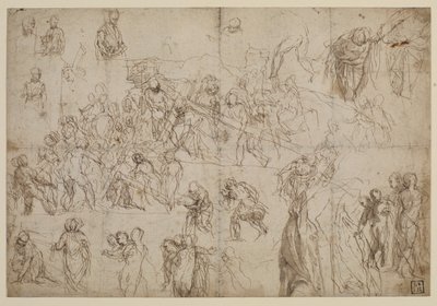 Tutkimuksia ristiä kantavasta Kristuksesta, 1571 noin tekijältä Veronese