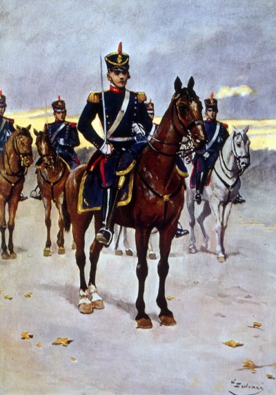 Argentiinan armeijan ratsukranaatteri upseeri tekijältä Vicente Blasco Ibanez