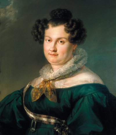 Muotokuva Maria Cristina Ferdinand of Bourbonista tekijältä Vicente Lopez y Portana