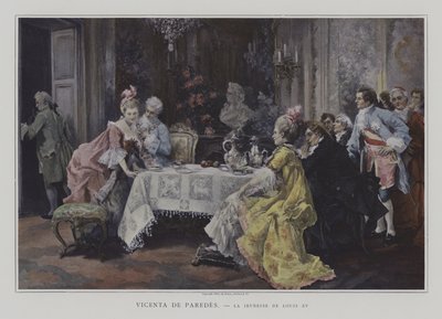 Ludvig XV:n nuoruus tekijältä Vicente de Parades