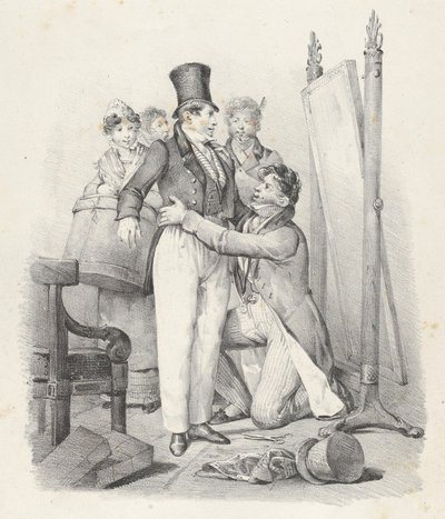 Kap. II: En enää tunnista itseäni En enää tunnista itseäni, 1824. tekijältä Victor Adam