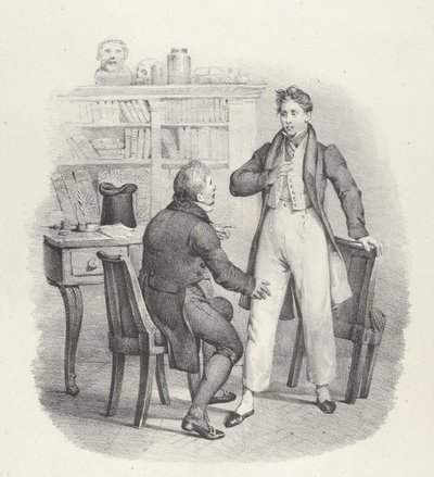 Kap. VIII: Miten tohtori! Mitä, tohtori, 1824. tekijältä Victor Adam