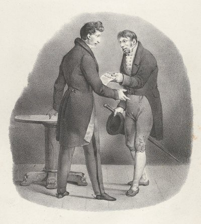 Kap. XII: Tiesin sen, ajattelin niin paljon, 1824. tekijältä Victor Adam