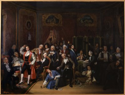 Hugues Bouffe Theatre des Varietes -teatterin loungessa tekijältä Victor Darjou