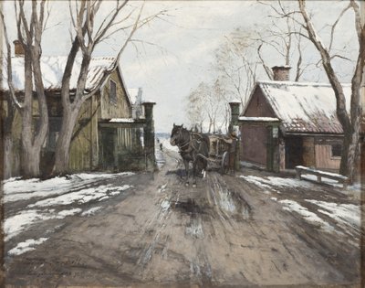 Kaupungin Tulliportilla tekijältä Victor Forssell