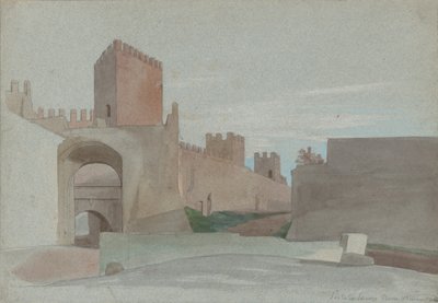 Porta San Lorenzo, Rooma tekijältä Victor François Eloi Biennourry