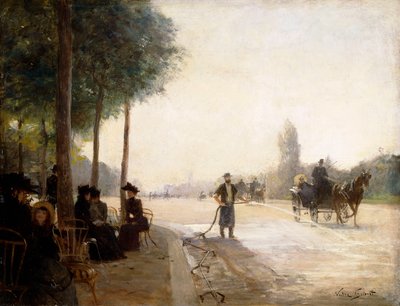 Champs Elysees, Pariisi, tekijältä Victor Gabriel Gilbert
