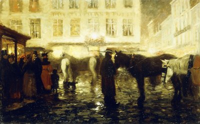 Pariisin katu, ilta, tekijältä Victor Gilsoul